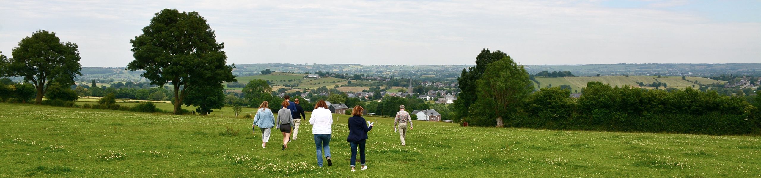 Randonnée à la découverte du paysage