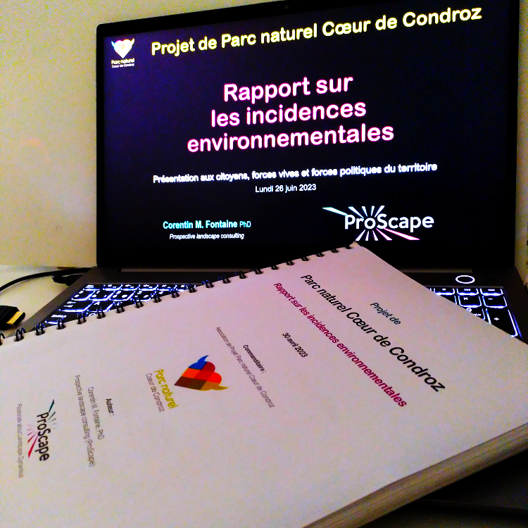 Rapport d’Incidences sur l’Environnement pour l’Association de Projet « Cœur de Condroz »